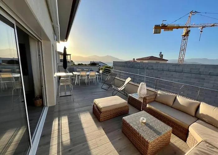 Joli T4 Centre Porticcio Daire *